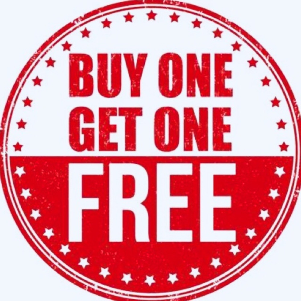 BOGO! You read that right — n YOU pick from entire closet. Best deal on PM!